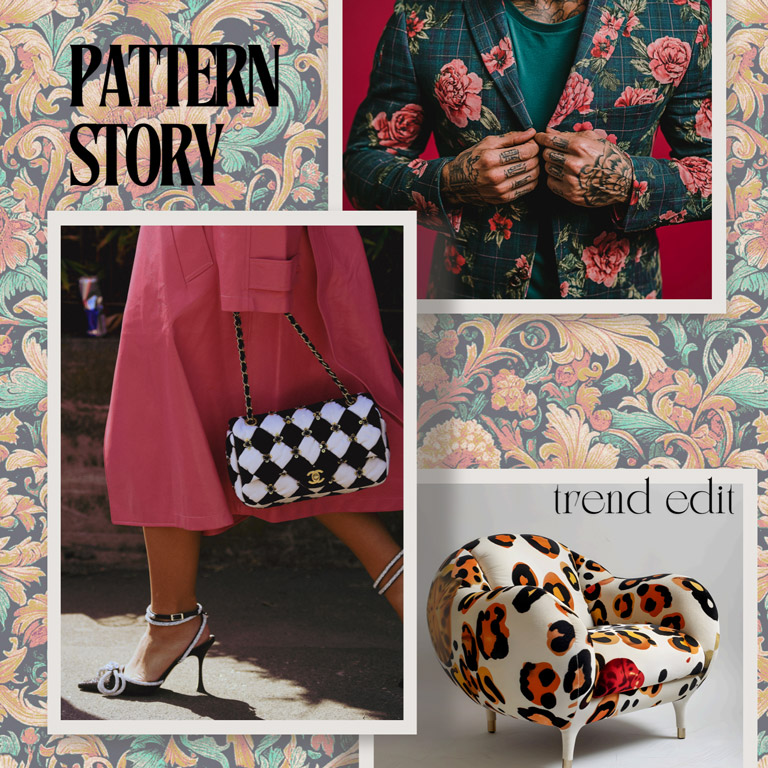 SEPTEMBER 2024: Pattern Story - This collection captures the essence of fun and whimsy through bold patterns, vibrant collaborations, and a light-hearted outlook.