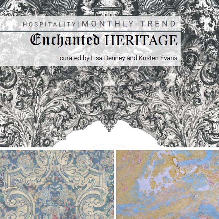 MAY 2021: Enchanted Heritage takes classic designs and remixes them with whimsical arrangements and fairytale colors.